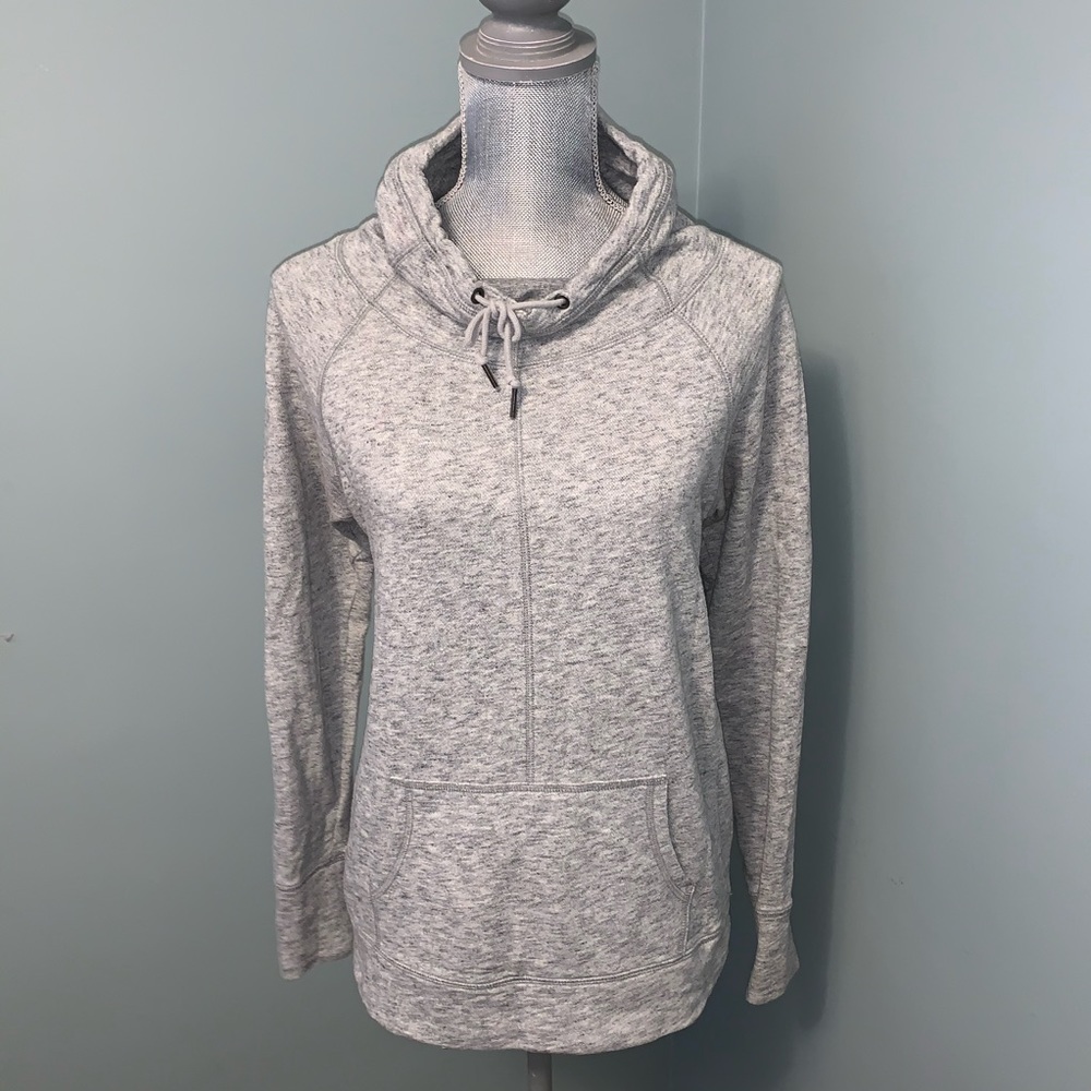 GAP size XS Grey Cowl neck pullover sweater sweatshirt long sleeve casual